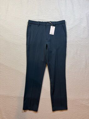 Quince Pants Mens 32x32 Navy Stretch Performance Casual Travel BNWT